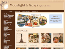 Tablet Screenshot of moonlightandroses.com